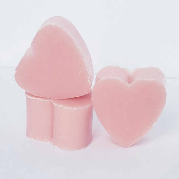 Heart shaped Rose Savon de Marsielle body soap