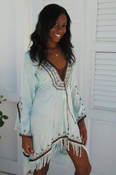 Donale St Barths Amber Dress Blue