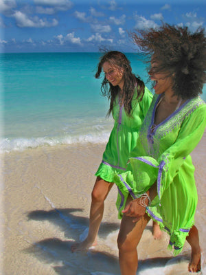 Donale St Barths Amber Dress Green