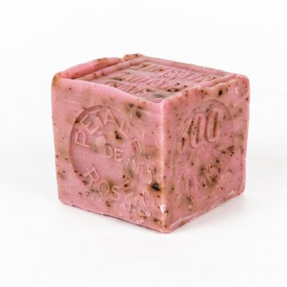 Rose Petals Soap French  - Savon de Marseille Cubes